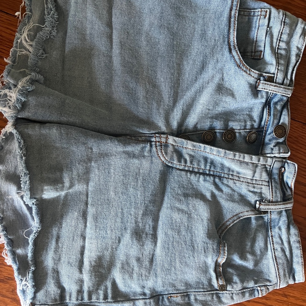 Grace & Lace Blue Denim Shorts